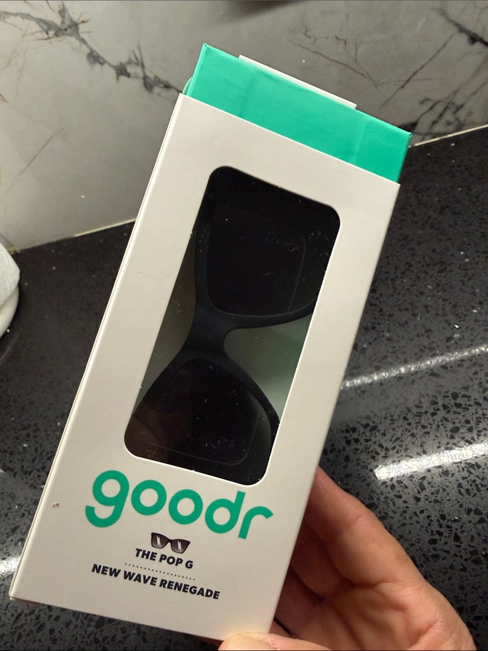 goodr New Wave Renegade Sunglasses - Black